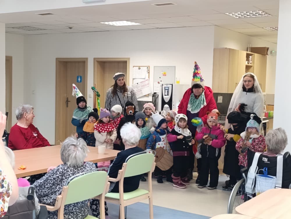 Masopustní průvod MŠ  3