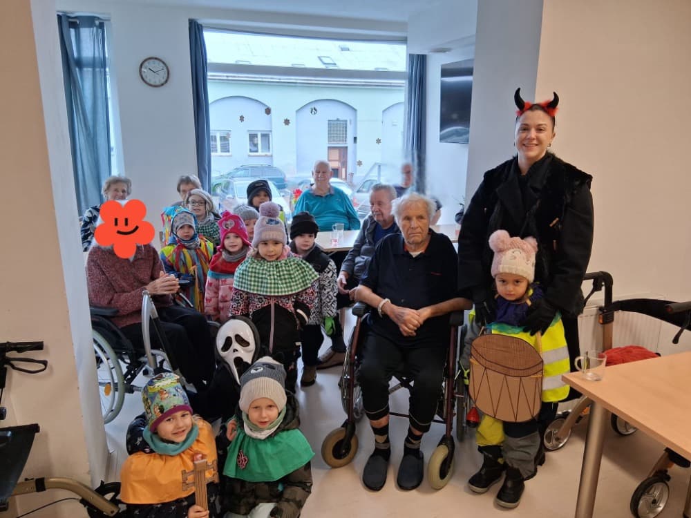 Masopustní průvod MŠ  4