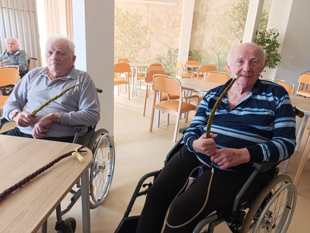 Pletení pomlázek + velikonoční stromky 4