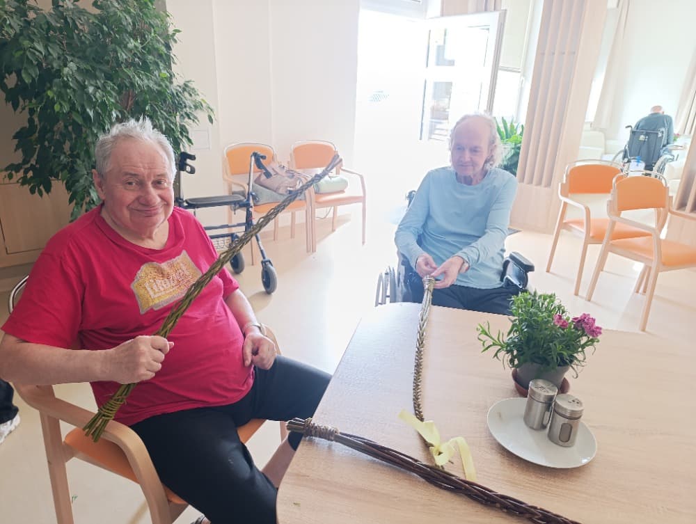 Pletení pomlázek + velikonoční stromky 5