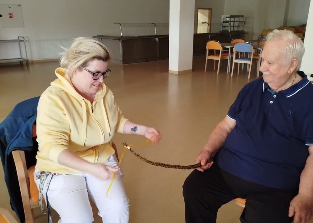 Pletení pomlázek + velikonoční stromky 10