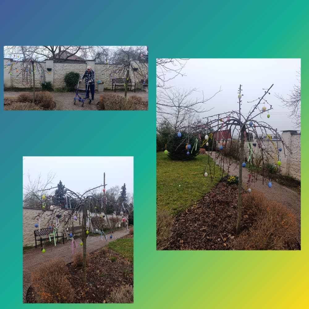 Pletení pomlázek + velikonoční stromky 14